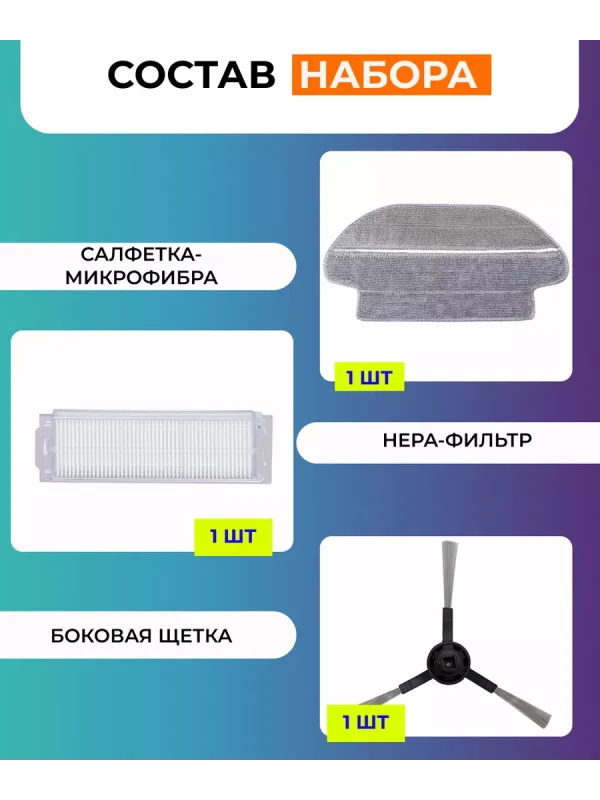 Расходники для пылесоса Xiaomi, Mijia LDS Vacuum Mop — изображение 1