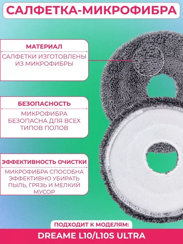 Запчасти для робота-пылесоса Xiaomi , Dreame L10S Ultra — изображение 2