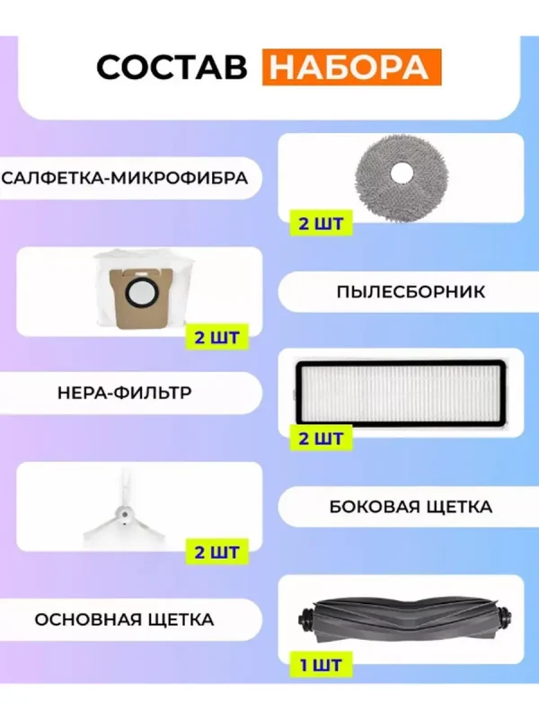 Аксессуары для робота пылесоса Xiaomi , Dreame L10S Ultra — изображение 2