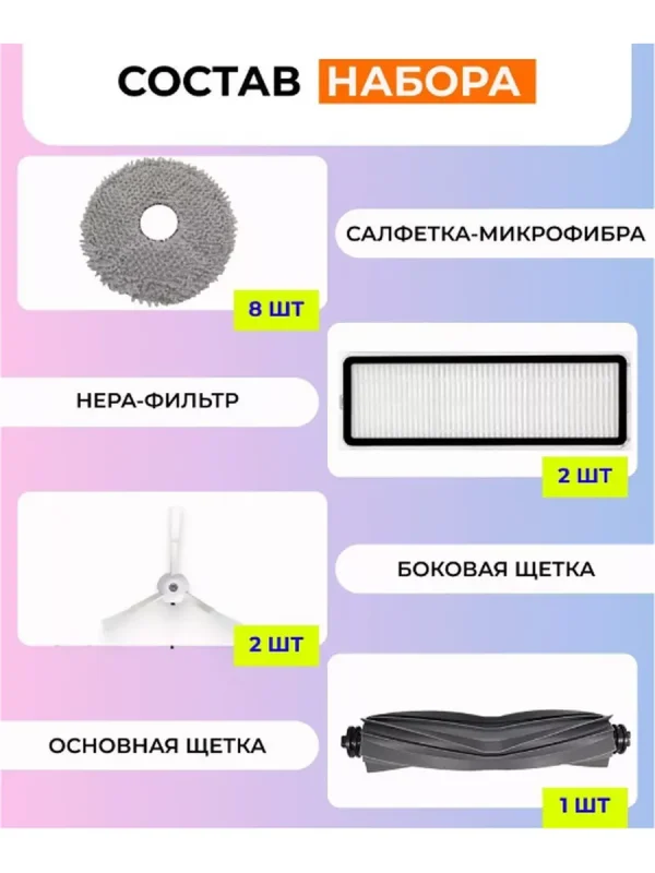 Аксессуары для робота пылесоса Xiaomi,Dreame L10S Ultra — изображение 2