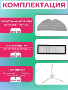 Аксессуары для робота пылесоса Xiaomi, Mijia Dreame Mop — изображение 2