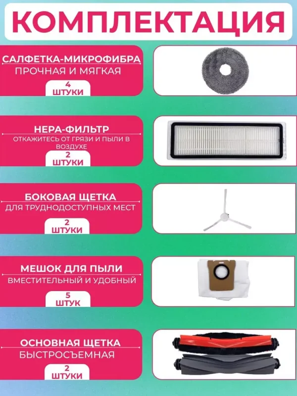 Запчасти для робота-пылесоса Xiaomi , Dreame Bot L10S Ultra — изображение 2