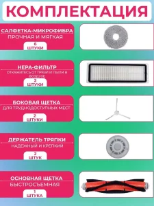 Запчасти для робота пылесоса Xiaomi, Omni 1S — изображение 2