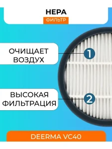Фильтр для пылесоса Xiaomi, Deerma VC40 — изображение 3