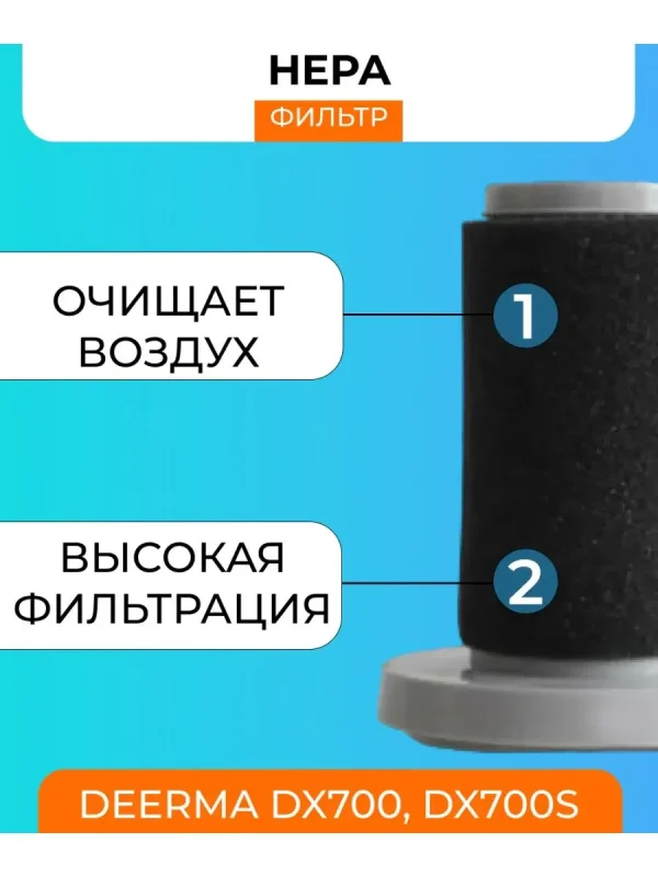Фильтр для пылесоса Xiaomi, Deerma DX700, DX700S — изображение 3