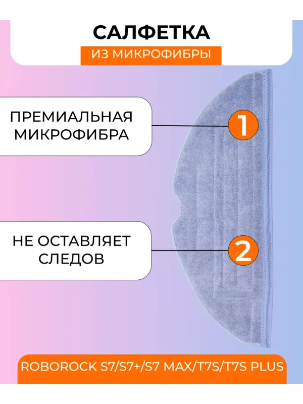 Тряпки, фильтры для робота-пылесоса Xiaomi, Roborock — изображение 3