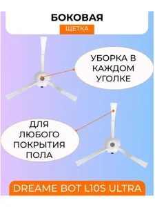 Аксессуары для робота пылесоса Xiaomi, Dreame Bot L10S Ultra — изображение 3