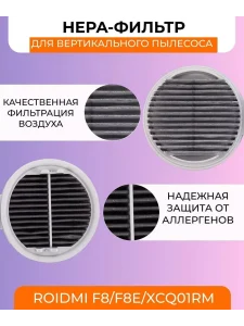 Фильтр для пылесоса Roidmi F8, F8E , XCQ01RM. — изображение 3