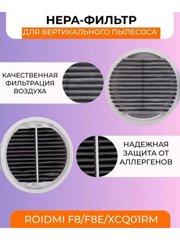 Фильтр для пылесоса Roidmi F8, F8E , XCQ01RM. — изображение 3