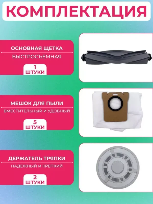 Запчасти для робота пылесоса Xiaomi, Dreame L10 Ultra — изображение 3