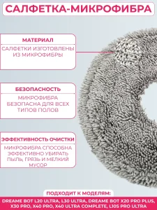 Набор аксессуаров для робота-пылесоса Xiaomi, Dreame — изображение 4