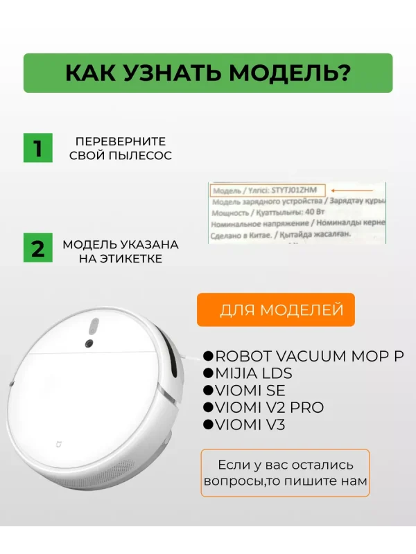 Запчасти для робота пылесоса Xiaomi, Mijia — изображение 4