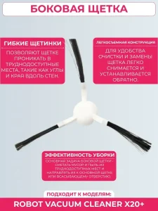 Комплект аксессуаров для пылесоса Xiaomi Vacuum Cleaner X20+ — изображение 5