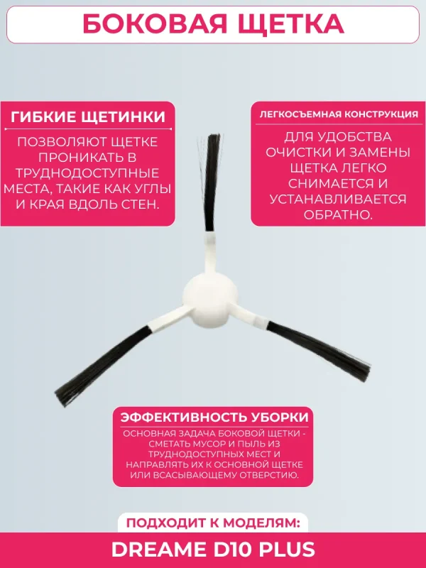 Комплект аксессуаров для пылесоса Dreame D10 PLUS — изображение 5