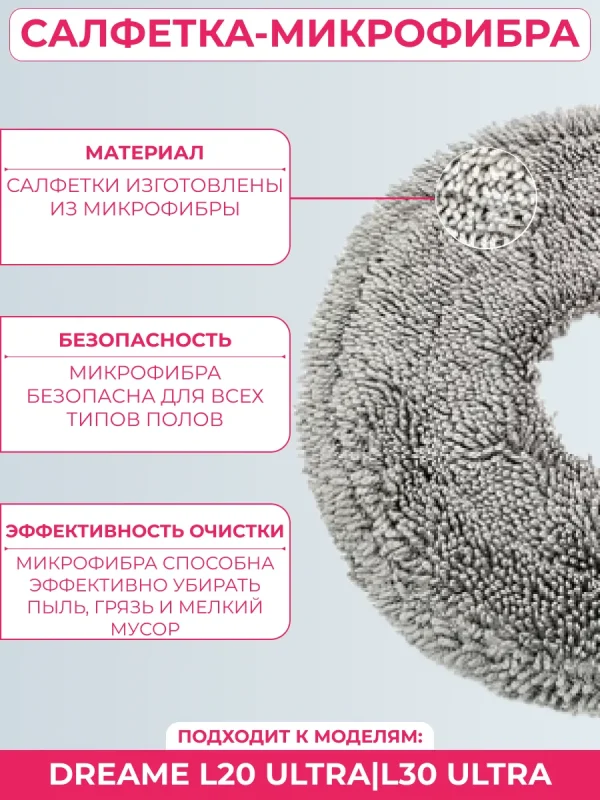 Комплект аксессуаров для пылесоса Dreame L20 Ultra/L30 Ultra — изображение 5