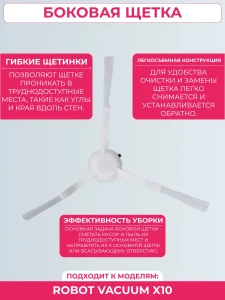 Аксессуары для робота пылесоса Xiaomi , Robot Vacuum X10 — изображение 5