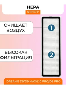Аксессуары для робота пылесоса Xiaomi, Dreame D9; D9Pro — изображение 5