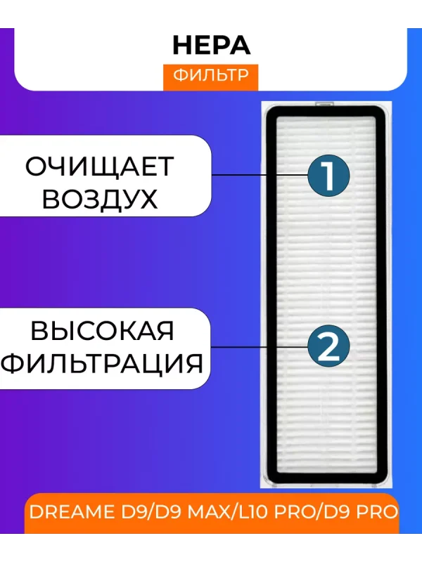 Аксессуары для пылесоса Xiaomi, Dreame D9, L10 Pro — изображение 5