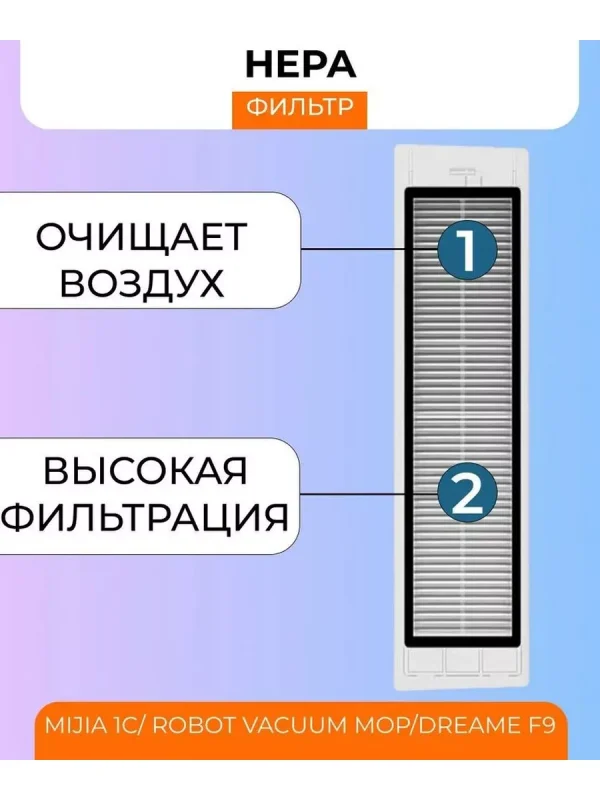 Аксессуары для пылесосов Xiaomi , Mijia 1C, Dreame F9. — изображение 6
