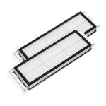 Аксессуары для пылесоса Xiaomi , Mijia 1C 2C 1T Dreame F9 / сменные тряпка микрофибра 2 шт + НЕРА фильтр 2 шт + основная щетка + боковая щетка 2 шт — изображение 13