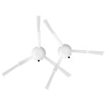 Комплект аксессуары для робота пылесоса Xiaomi , Mijia Infinite Robot Vacuum-Mop 1S (OMNI 1S): 4 сменная тряпка , 2 нера фильтр , 1 основная щетка , 2 боковая щетка , 2 мешки для пылесоса — изображение 12