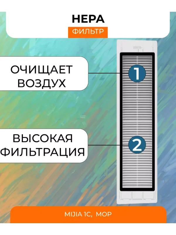 Резервуар + 3 салфетки + 2 фильтра для Xiaomi, 1C, Mop — изображение 7