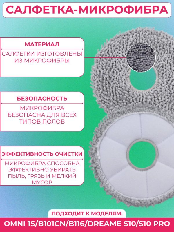 Запчасти для робота пылесоса Xiaomi, Omni 1S — изображение 16