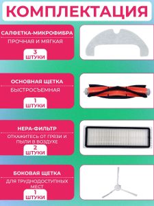 Запчасти для робота пылесоса Xiaomi, Dreame D9Plus — изображение 10