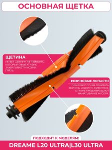 Комплект аксессуаров для пылесоса Dreame L20 Ultra/L30 Ultra — изображение 16