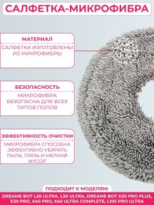 Набор аксессуаров для робота-пылесоса Xiaomi, Dreame — изображение 9