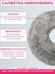 Набор аксессуаров для пылесоса Mijia Omni Infinite M40 — изображение 10