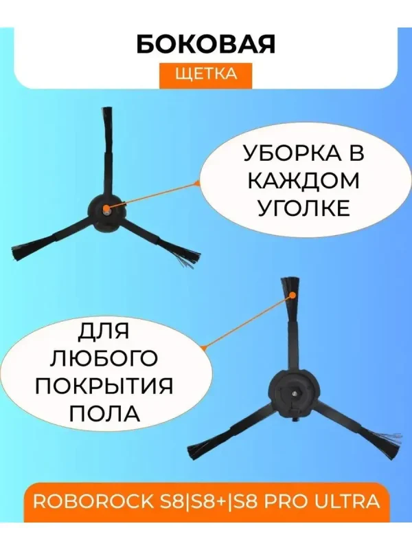 Аксессуары для робота пылесоса Xiaomi, Roborock S8 — изображение 9